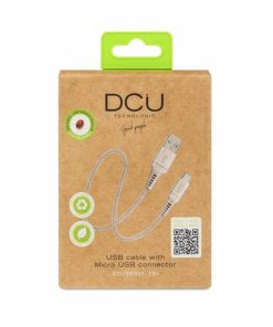 Accesorios para smartphone DCU Tecnologic | Cable Micro Usb A Usb A Eco Friendly 1.5M