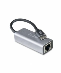 Alimentación y accesorios de informática DCU Tecnologic | Adaptador Usb Tipo C A Rj45 Gigabit Ethernet 1000Mbps