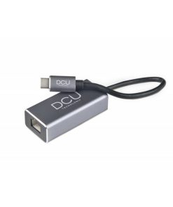 Alimentación y accesorios de informática DCU Tecnologic | Adaptador Usb Tipo C A Rj45 Gigabit Ethernet 1000Mbps