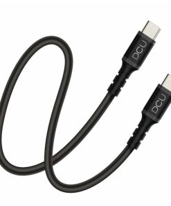 Accesorios para smartphone DCU Tecnologic | Cable Usb Tipo C 2.0 A Usb Tipo C 2.0 Negro 1.5M