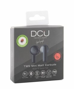 Accesorios para smartphone DCU Tecnologic | Auriculares Mini Mate Bluetooth 5.1 Negros