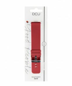 Relojes y accesorios DCU Tecnologic | Correa Silicona Roja 19Mm Para Curved Glass Pro