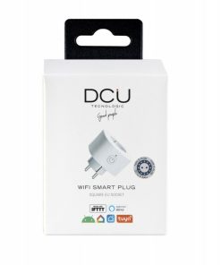 Smart Home DCU Tecnologic | Enchufe Inteligente Wifi Eu Cuadrado