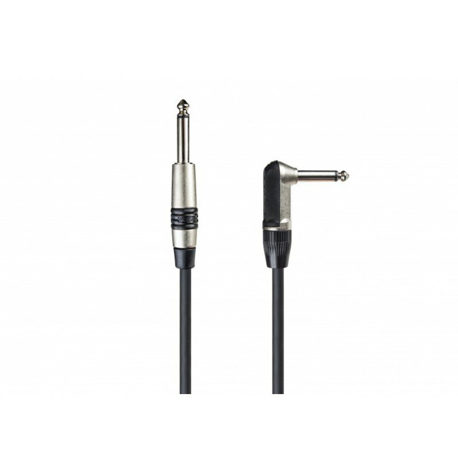 Conexiones de sonido profesional DCU Tecnologic | Cable Pro 6,3 Mm Jack M Mono - 6,3 Mm 90 Jack M Mono Rean