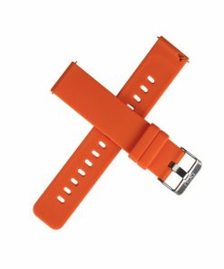 Relojes y accesorios DCU Tecnologic | Correa Silicona Naranja 19Mm Para Curved Glass Pro