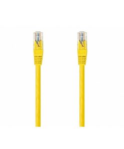 Alimentación y accesorios de informática DCU Tecnologic | Cable Utp Cat6 Amarillo