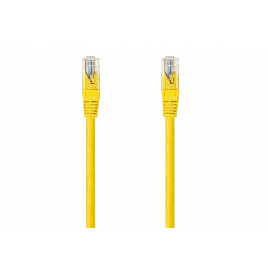 Alimentación y accesorios de informática DCU Tecnologic | Cable Utp Cat6 Amarillo