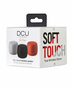 Accesorios para smartphone DCU Tecnologic | Mini Altavoz Bluetooth 5W Y Tarjeta Tf Gris