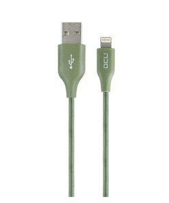 Accesorios para smartphone DCU Tecnologic | Cable Lightning A Usb Para Iphone, Ipad O Ipod De Pvc Verde 2M