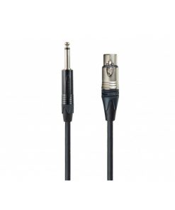 Conexiones de sonido profesional DCU Tecnologic | Cable Pro Xlr H Neutrik - 6,3 Jack M Mono Neutrik