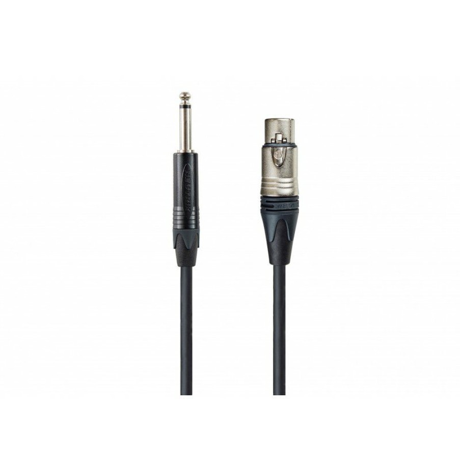 Conexiones de sonido profesional DCU Tecnologic | Cable Pro Xlr H Neutrik - 6,3 Jack M Mono Neutrik