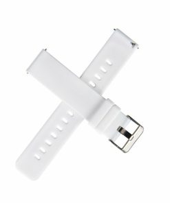 Relojes y accesorios DCU Tecnologic | Correa Silicona Blanca 19Mm Para Curved Glass Pro