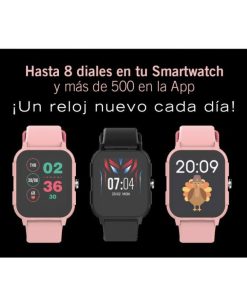 Relojes y accesorios DCU Tecnologic | Smartwatch Junior De 7 A 14 Anos Rosa