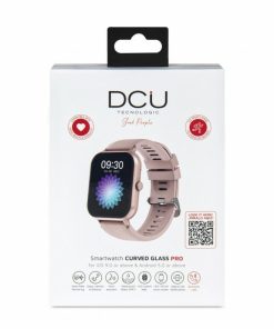 Relojes y accesorios DCU Tecnologic | Smartwatch Curved Glass Pro Rosa