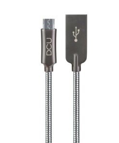 Accesorios para smartphone DCU Tecnologic | Cable Micro Usb A Usb Pure Metal 1M