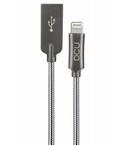 Accesorios para smartphone DCU Tecnologic | Cable Lightning A Usb 2.0 Pure Metal 1M