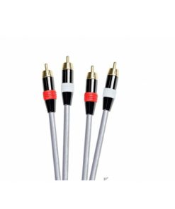 Conexiones de audio DCU Tecnologic | Cable De Audio 2 X Rca Macho A 2 X Rca Macho High-End