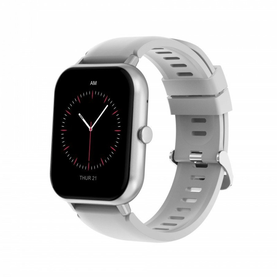 Relojes y accesorios DCU Tecnologic | Smartwatch Curved Glass Pro Gris