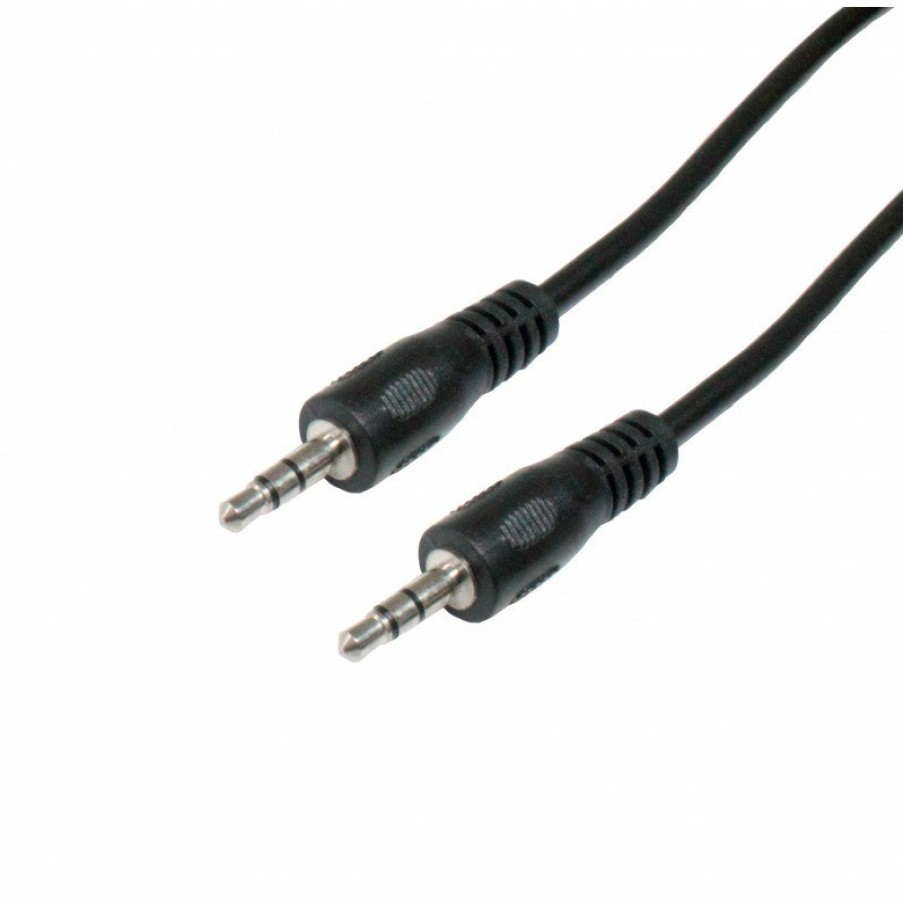 Conexiones de audio DCU Tecnologic | Cable Audio Jack 3.5Mm Macho-Macho Stereo