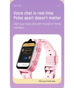 Relojes y accesorios DCU Tecnologic | Smartwatch Nin@S Con Video Llamadas 4G Y Localizacion Rosa