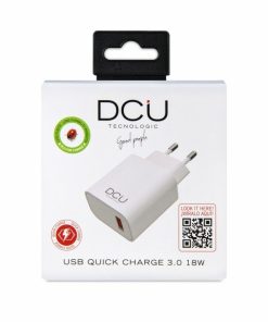 Accesorios para smartphone DCU Tecnologic | Cargador Usb Quick Charge 3.0 18W