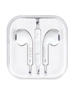 Accesorios para smartphone DCU Tecnologic | Auricular Jack 3,5Mm Estereo Blanco