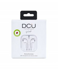 Accesorios para smartphone DCU Tecnologic | Auricular Jack 3,5Mm Estereo Blanco