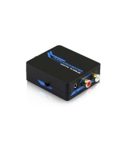 Conexiones y accesorios de vídeo/TV DCU Tecnologic | Convertidor Digital Coaxial + Optical Toslink A Audio Aux