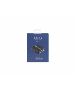 Conexiones y accesorios de vídeo/TV DCU Tecnologic | Convertidor Digital Coaxial + Optical Toslink A Audio Aux