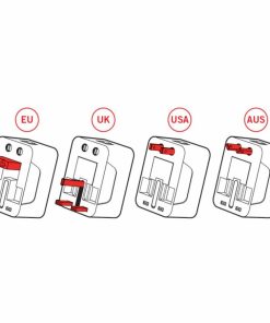 Accesorios para smartphone DCU Tecnologic | Adaptador De Viaje Universal