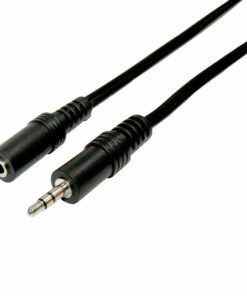 Conexiones de audio DCU Tecnologic | Cable Audio Jack 3.5Mm Macho-Hembra Stereo