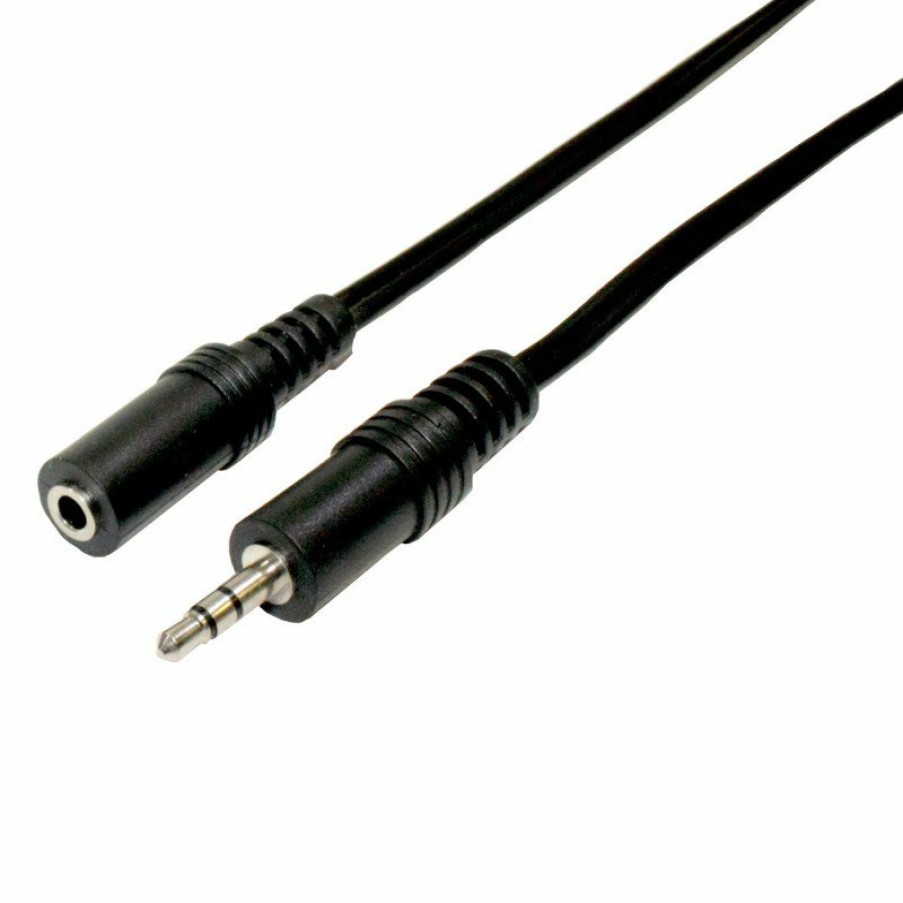 Conexiones de audio DCU Tecnologic | Cable Audio Jack 3.5Mm Macho-Hembra Stereo