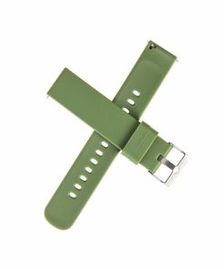 Relojes y accesorios DCU Tecnologic | Correa Silicona Verde 19Mm Para Curved Glass Pro