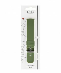 Relojes y accesorios DCU Tecnologic | Correa Silicona Verde 19Mm Para Curved Glass Pro