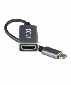 Alimentación y accesorios de informática DCU Tecnologic | Adaptador Usb 3.1 Tipo C A Hdmi 2.0 20Cm