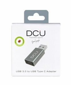 Accesorios para smartphone DCU Tecnologic | Adaptador Usb 3.0 A Usb Tipo C