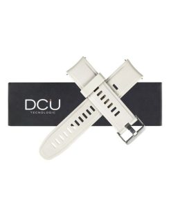 Relojes y accesorios DCU Tecnologic | Correa Silicona Blanca 21Mm Para Elegance O Similar