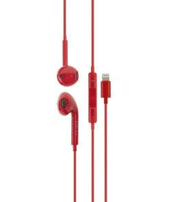 Accesorios para smartphone DCU Tecnologic | Auricular Para Iphone/Ipad Estereo Rojo