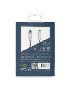 Accesorios para smartphone DCU Tecnologic | Adaptador Lightning - Jack 3,5Mm 15Cm