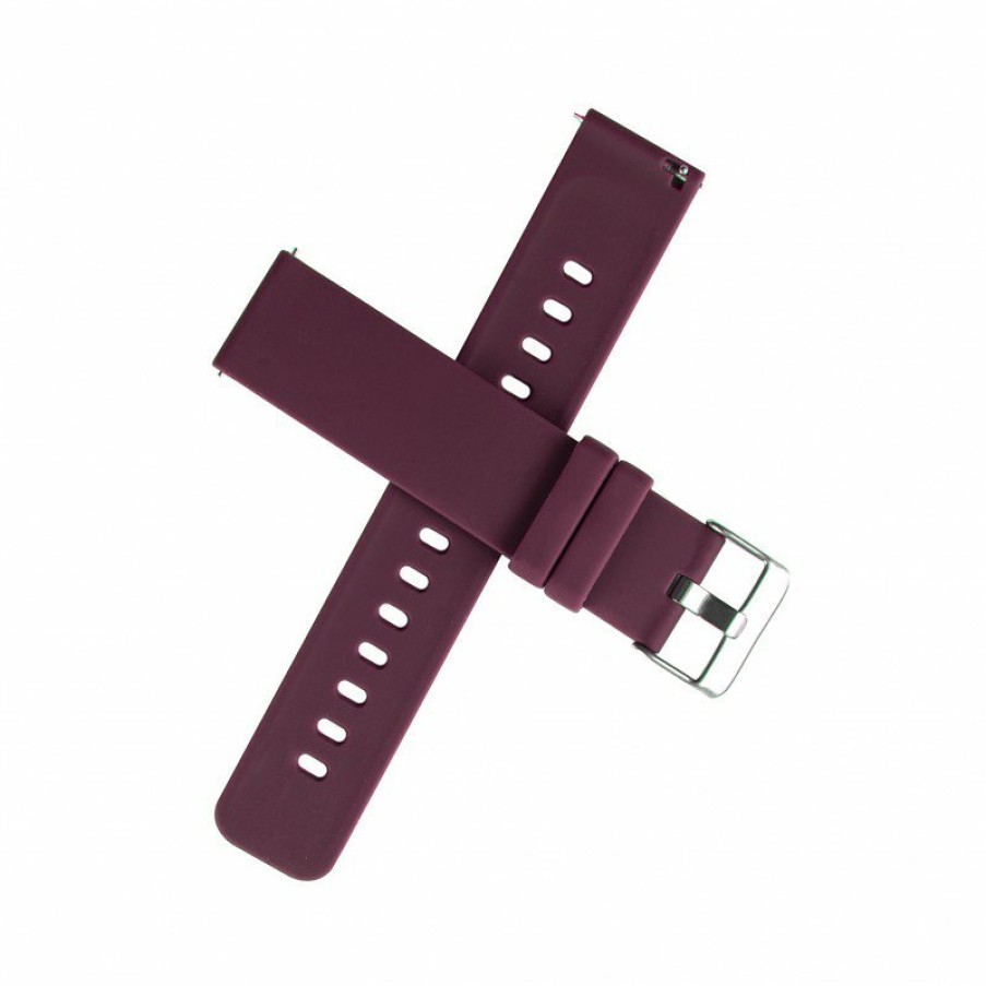 Relojes y accesorios DCU Tecnologic | Correa Silicona Purpura 22Mm Para Modelo Senior