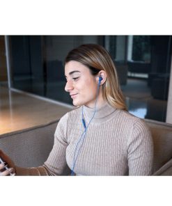 Accesorios para smartphone DCU Tecnologic | Auriculares Usb Tipo C Estereo Azules