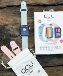 Relojes y accesorios DCU Tecnologic | Smartwatch Colorful Rosa + Azul Cielo