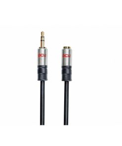 Conexiones de audio DCU Tecnologic | Cable Audio Jack 3.5 Stereo Macho A Jack 3.5 Stereo Hembra