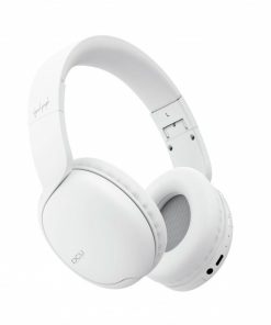 Accesorios para smartphone DCU Tecnologic | Auriculares Bluetooth Plegables Multifuncion Blanco