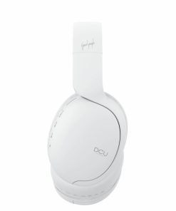 Accesorios para smartphone DCU Tecnologic | Auriculares Bluetooth Plegables Multifuncion Blanco