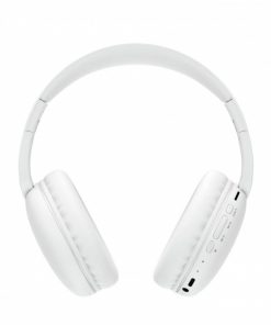 Accesorios para smartphone DCU Tecnologic | Auriculares Bluetooth Plegables Multifuncion Blanco