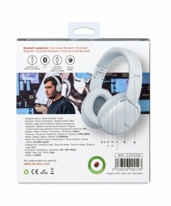 Accesorios para smartphone DCU Tecnologic | Auriculares Bluetooth Plegables Multifuncion Blanco