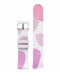 Relojes y accesorios DCU Tecnologic | Correa Silicona Blanco/Lila 19Mm Para Junior O Similar