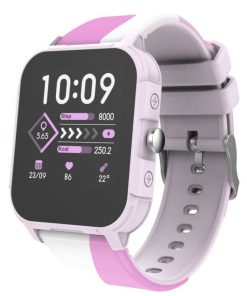 Relojes y accesorios DCU Tecnologic | Correa Silicona Blanco/Lila 19Mm Para Junior O Similar