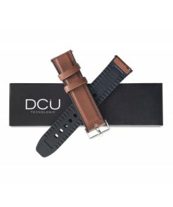 Relojes y accesorios DCU Tecnologic | Correa Polipiel Marron 21Mm Para Elegance O Similar